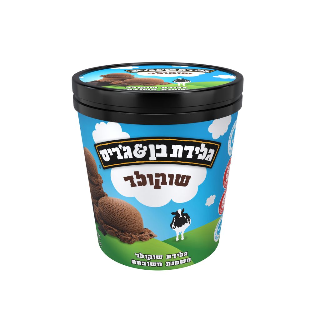 פיינט גלידת בן אנד ג'ריס שוקולד