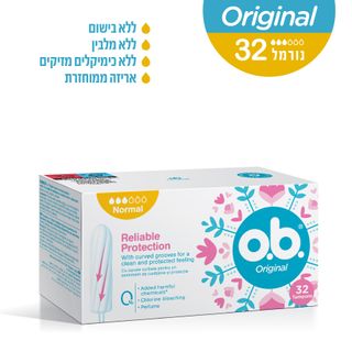 טמפוני או בה נורמל 32 יח