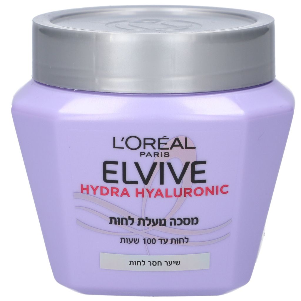 לוריאל - אלביב מסכה לשיער הידרה היאלורונית 300 מ"ל