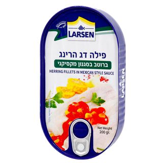 פילה דג הרינג ברוטב בסגנון מקסיקני 200 גרם