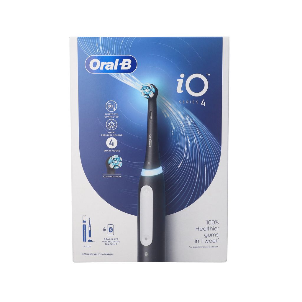 אורל בי מברשת שיניים חשמלית iO4 (שחור)
