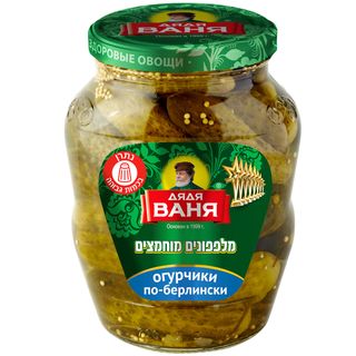 מלפפונים מוחמצים 680 גר D. Vanya