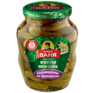 מלפפון קורנישון בסגנון צרפתי דוד וניה 680 גרם