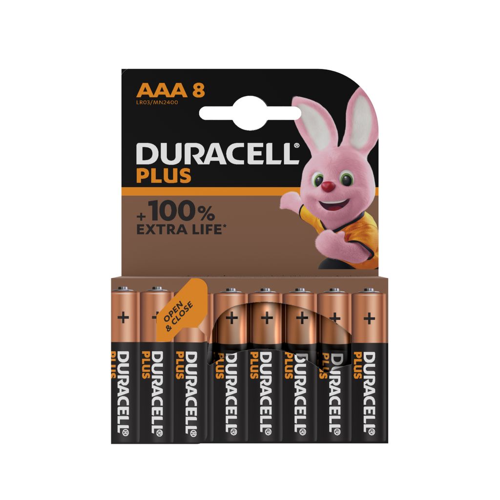 סוללות דורסל שמיניות AAA פלוס פאוור