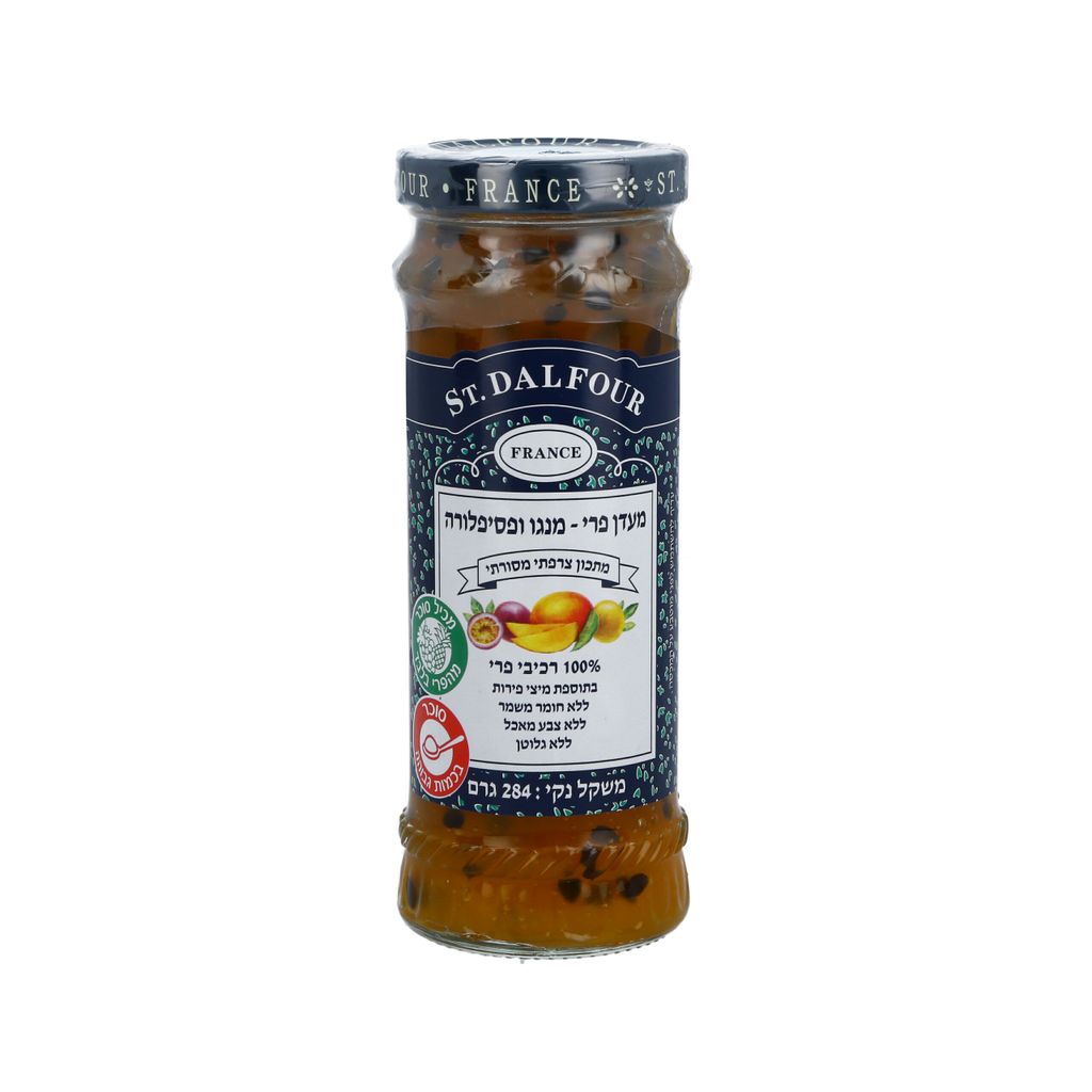 מעדן סנדלפור מנגו פסיפלורה 284 גרם