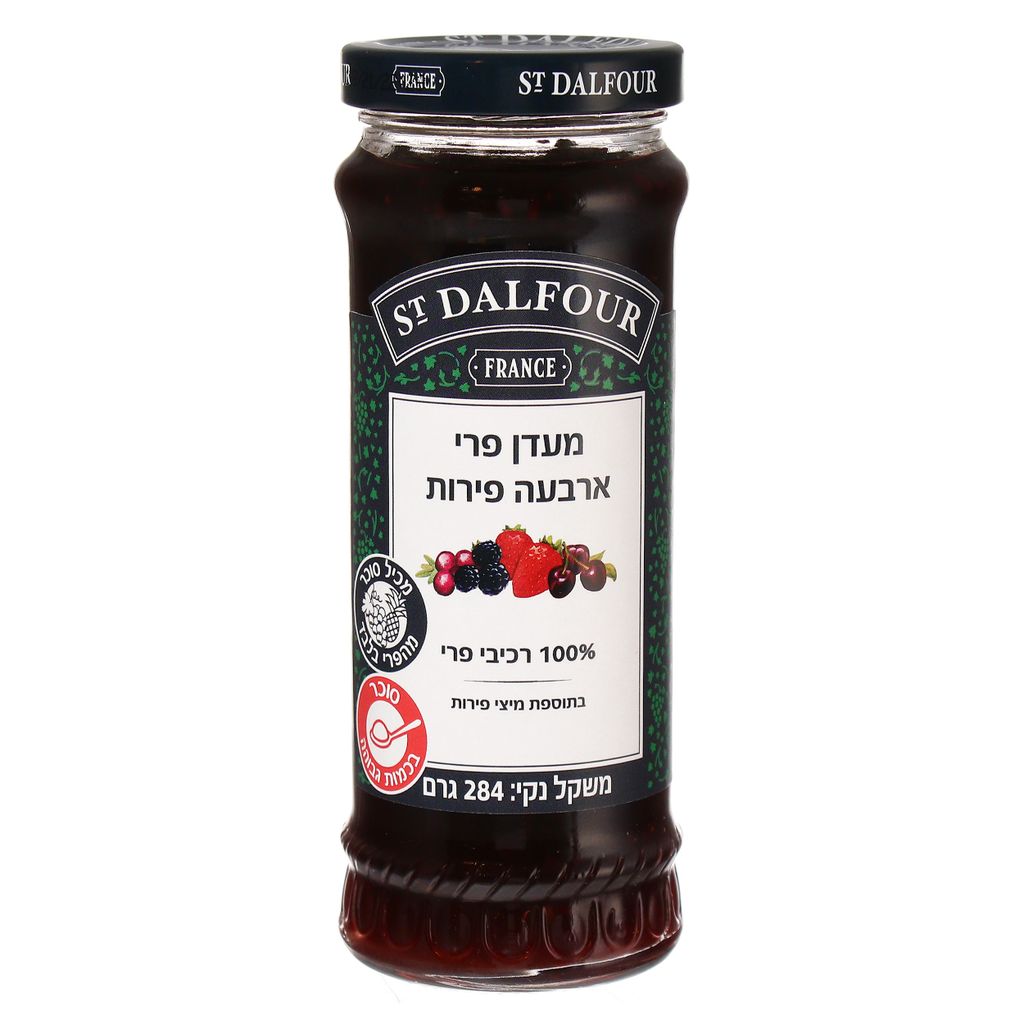 'מעדן 4 פירות 284 גר