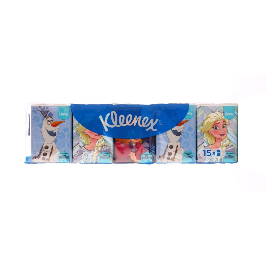 קלינקס מיני ממחטות דיסני מעורב 15 יחידות
