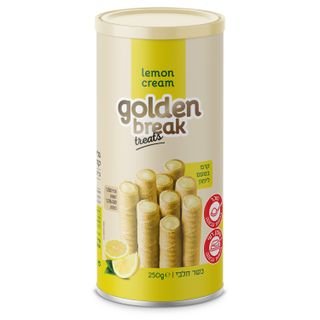 גליליות וופלים 250 גרם לימון