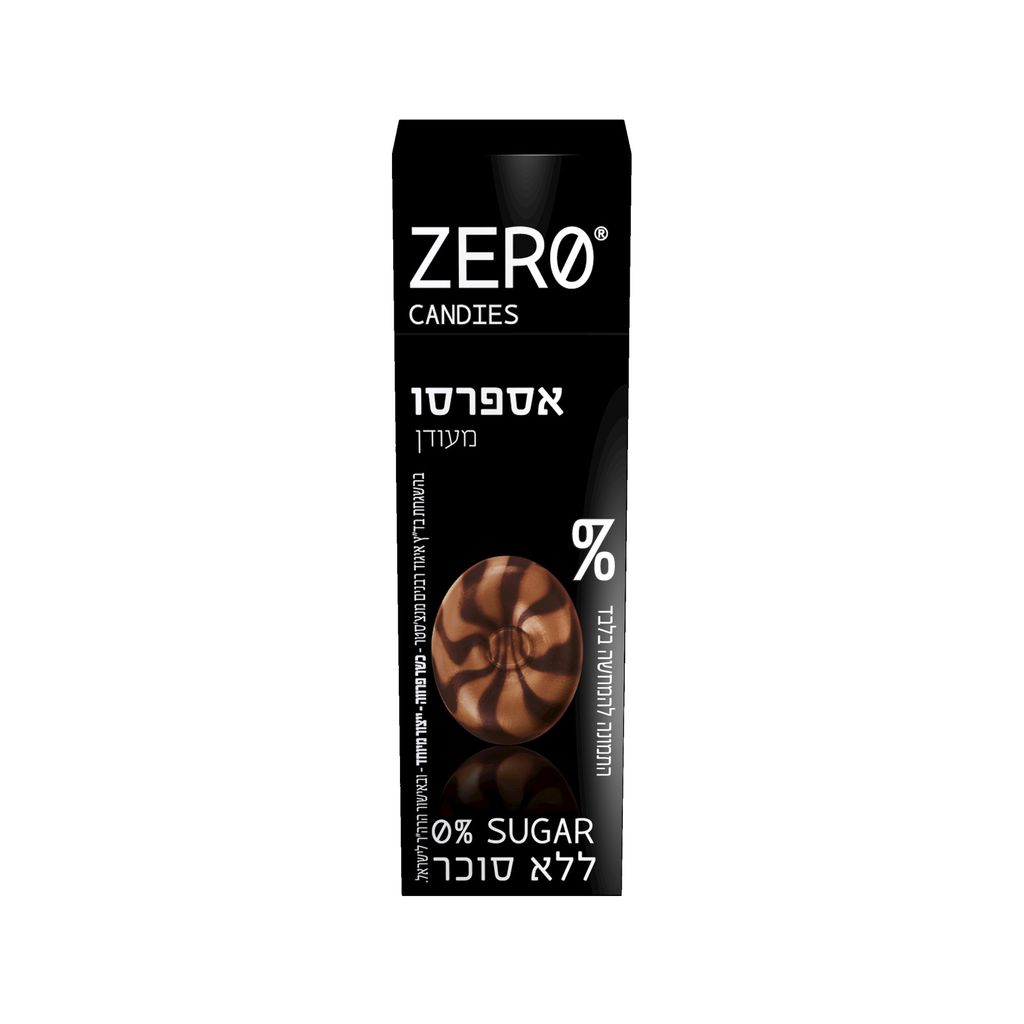 אספרסו מעדן סוכריות ללא סוכר עם קפה