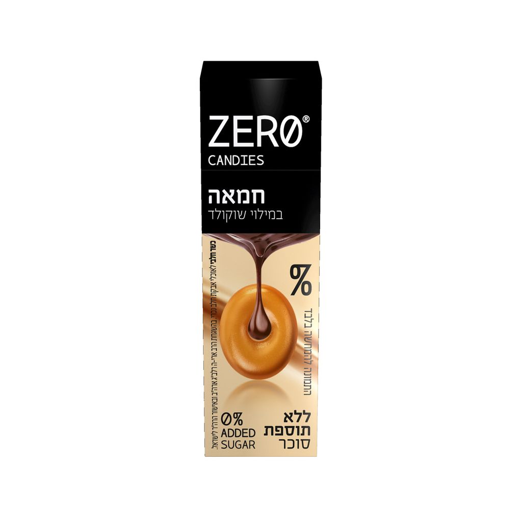 זירו סוכריות ללא סוכר חמאה שוקולד 36 גרם