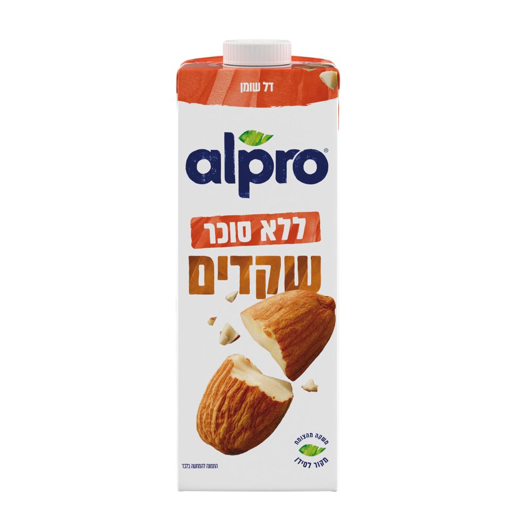 אלפרו משקה שקדים ללא