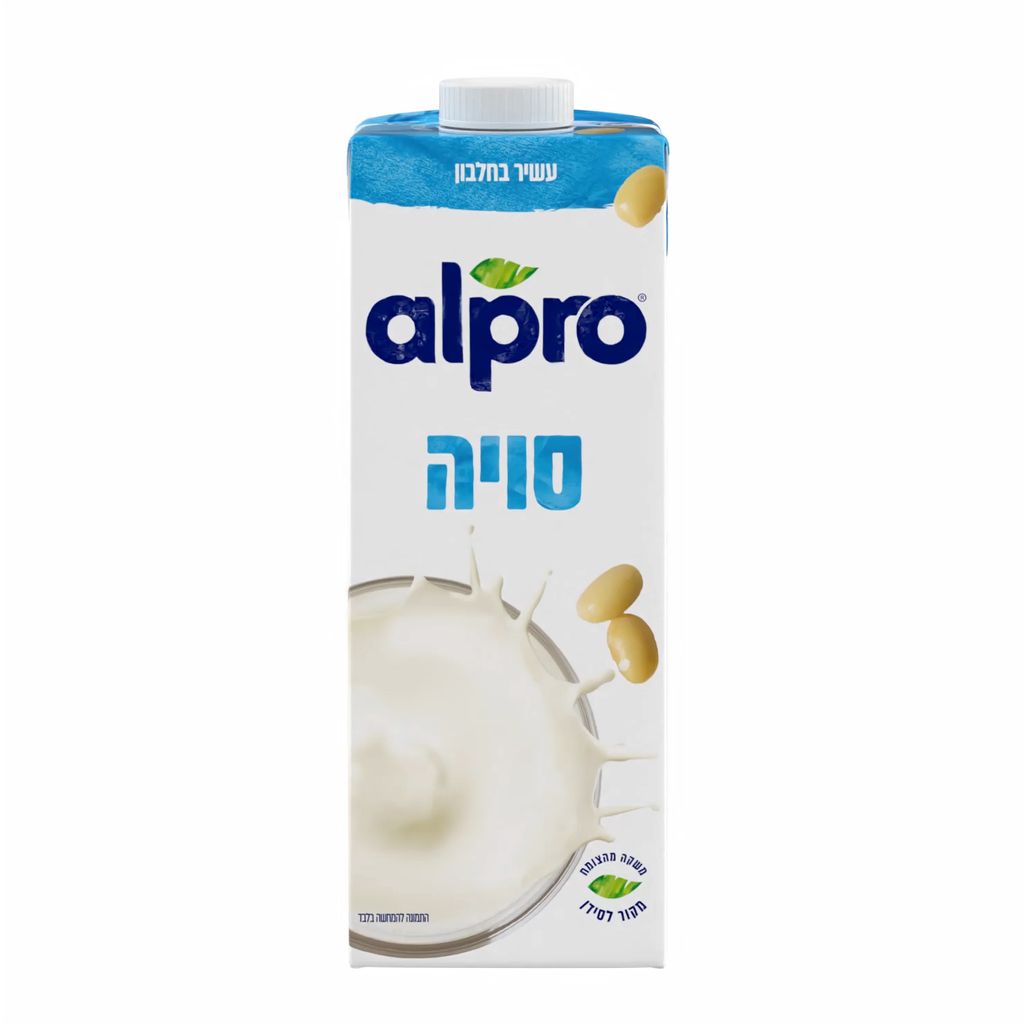 משקה סויה אלפרו 1 ליטר