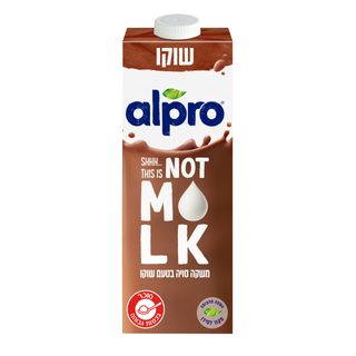 אלפרו NOT MILK סויה טעם שוקו 1 ליטר.
