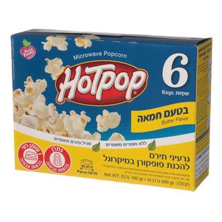 הוטפופ טעם חמאה6*100גר