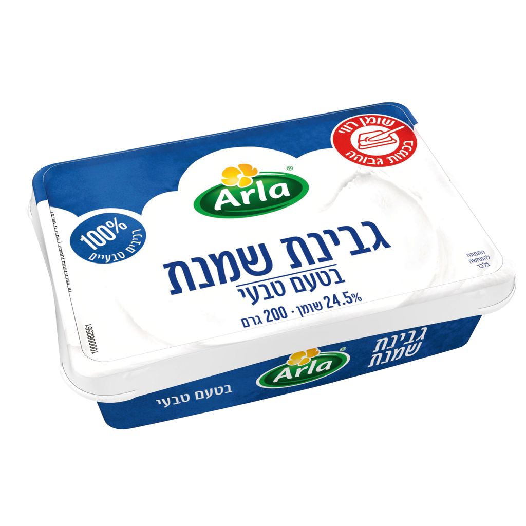 ארלה גבינת שמנת טבעי