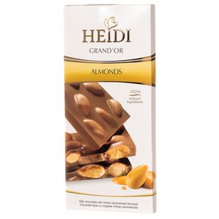 טבלת היידי גראנדור חלב שקד 100 גר