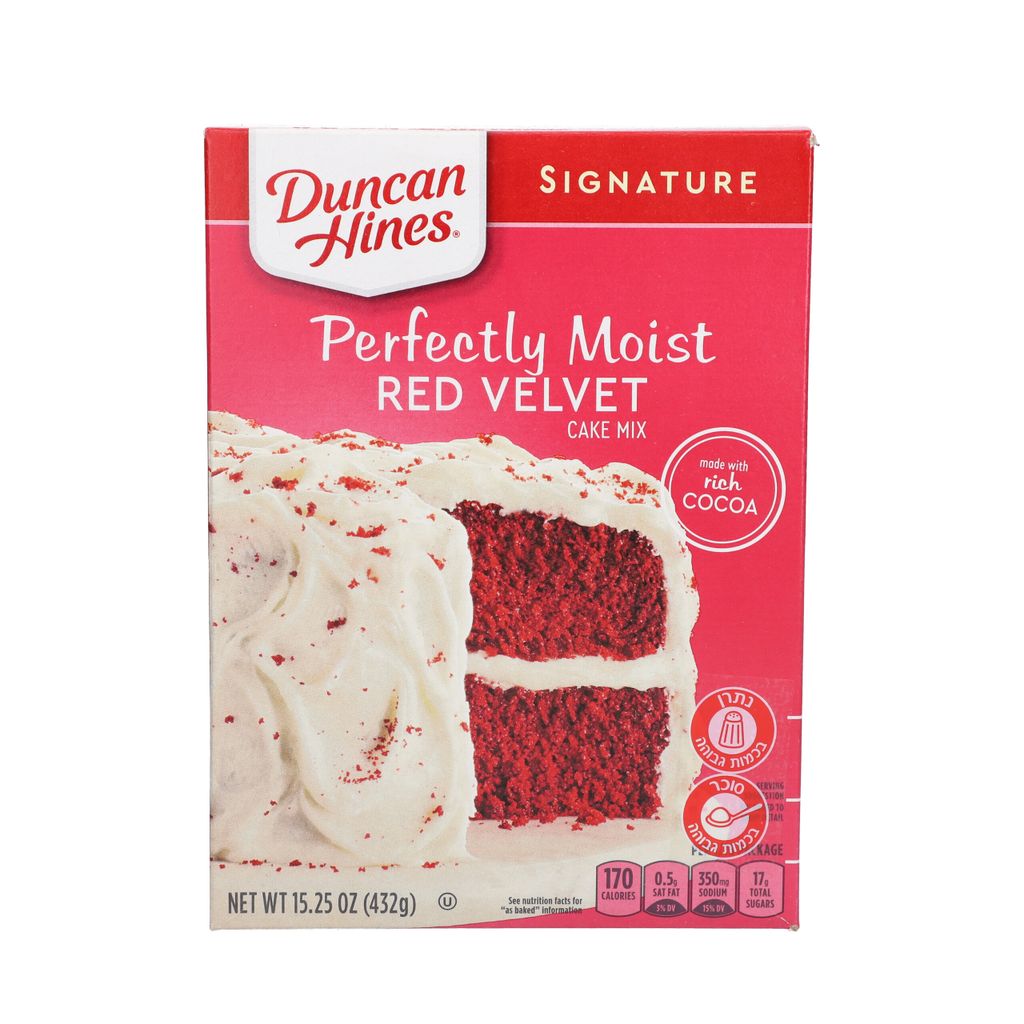 תערובת להכנת עוגת RED VELVET 432 גרם