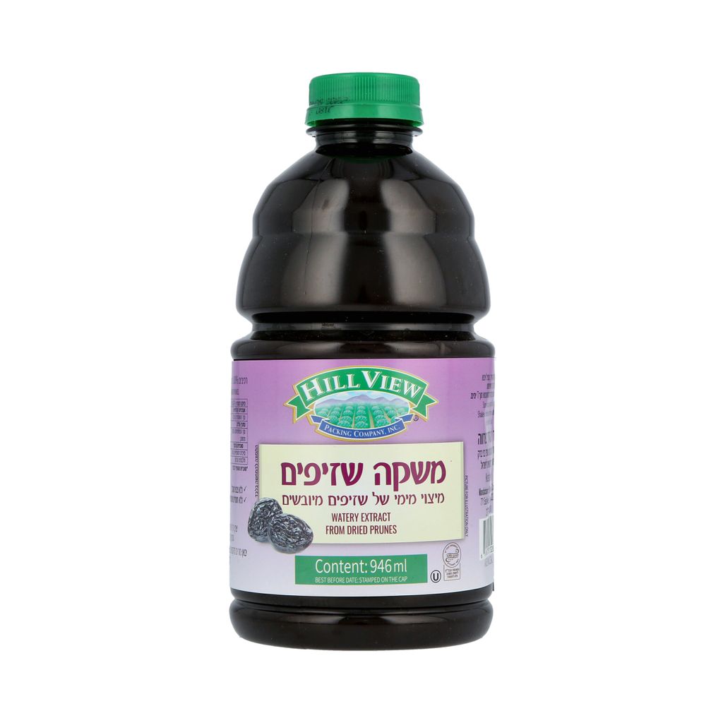 היל ויו מיצוי מיץ שזיפים מיובשים 946 מ"ל
