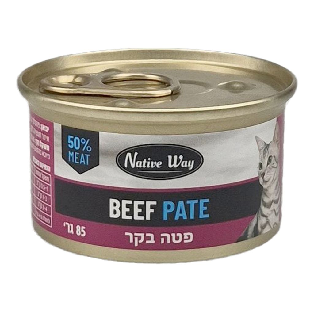 נייטיב פטה בקר לחתול