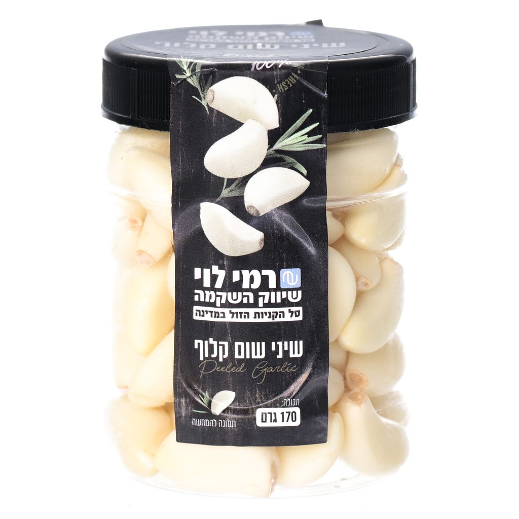 שיני שום קלוף חסלט בדץ 170 גרם