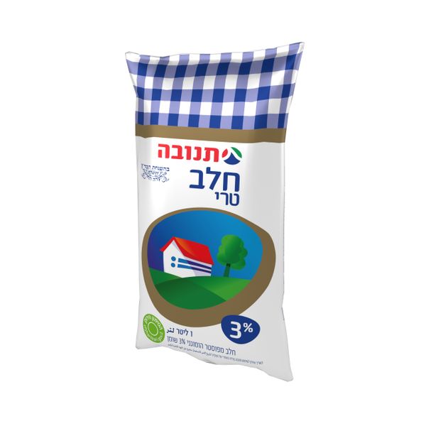 חלב 3% שומן שקית