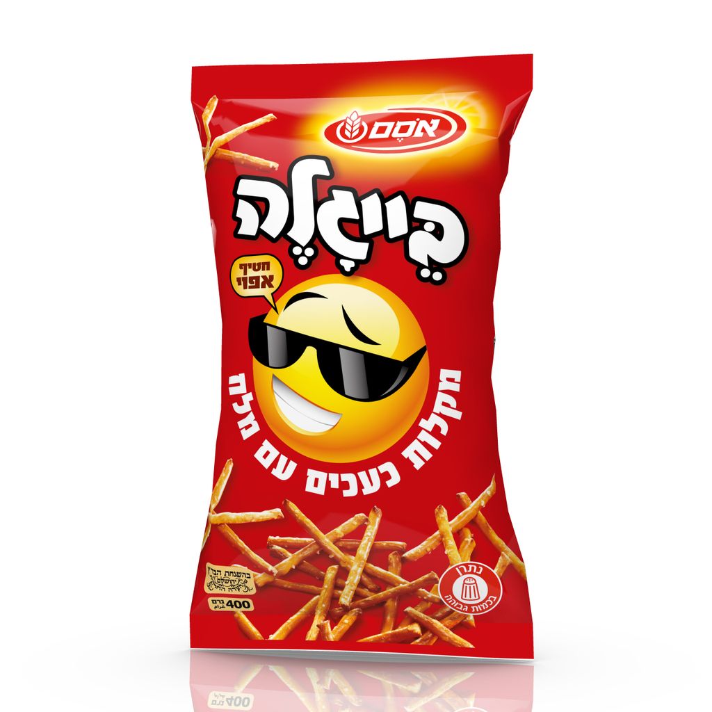 אסם בייגלה מקלות מלוחים 400 גרם