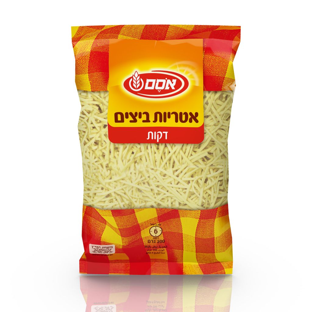 אטריות ביצים דקות 200 גרם