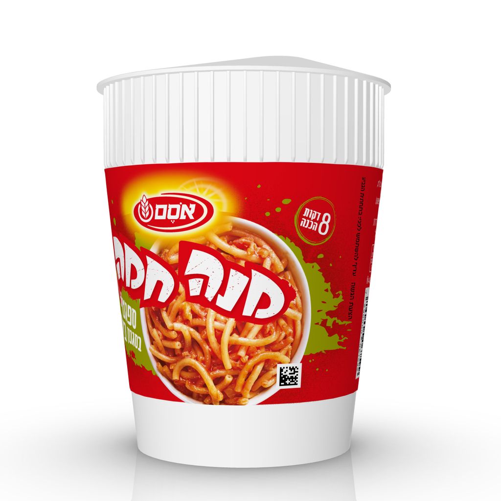 מנה חמה ספגטי בולונז 65 גרם