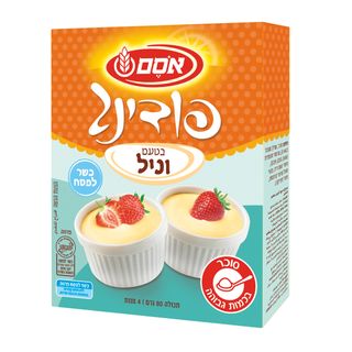 פודינג וניל כשל"פ80ג אסם