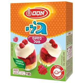 אסם ג'לי פטל צבעים ט