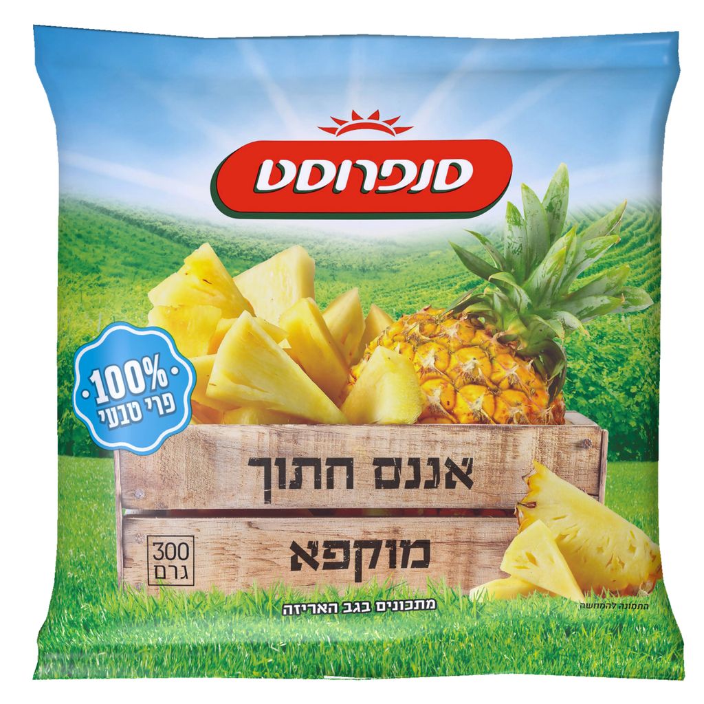 אננס מוקפא 300 גרם ס