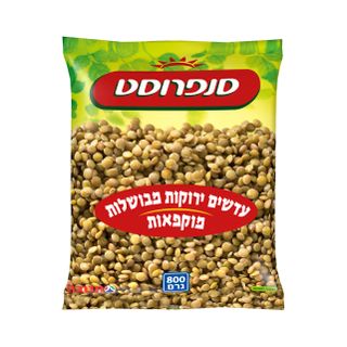 עדשים ירוקות מבושלות 800