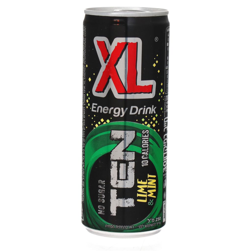 XL TEN נענע ליים ללא סוכר