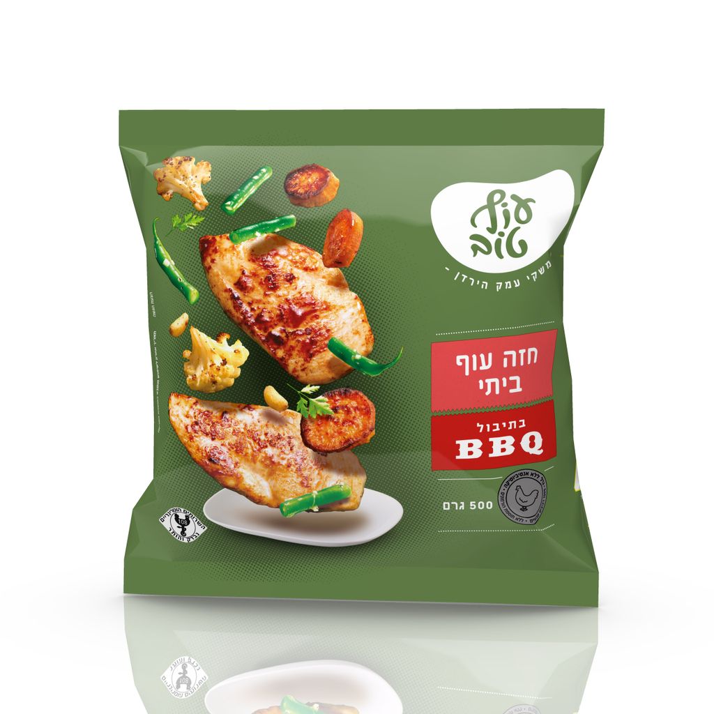עוף טוב חזה עוף ביתי תבלBBQ.ר.טבע14*500ג