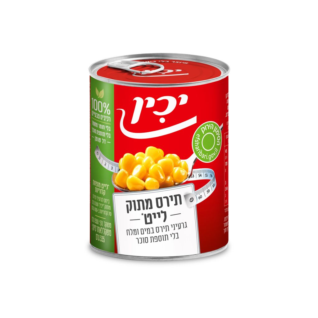 תירס לייט יכין 550 ג