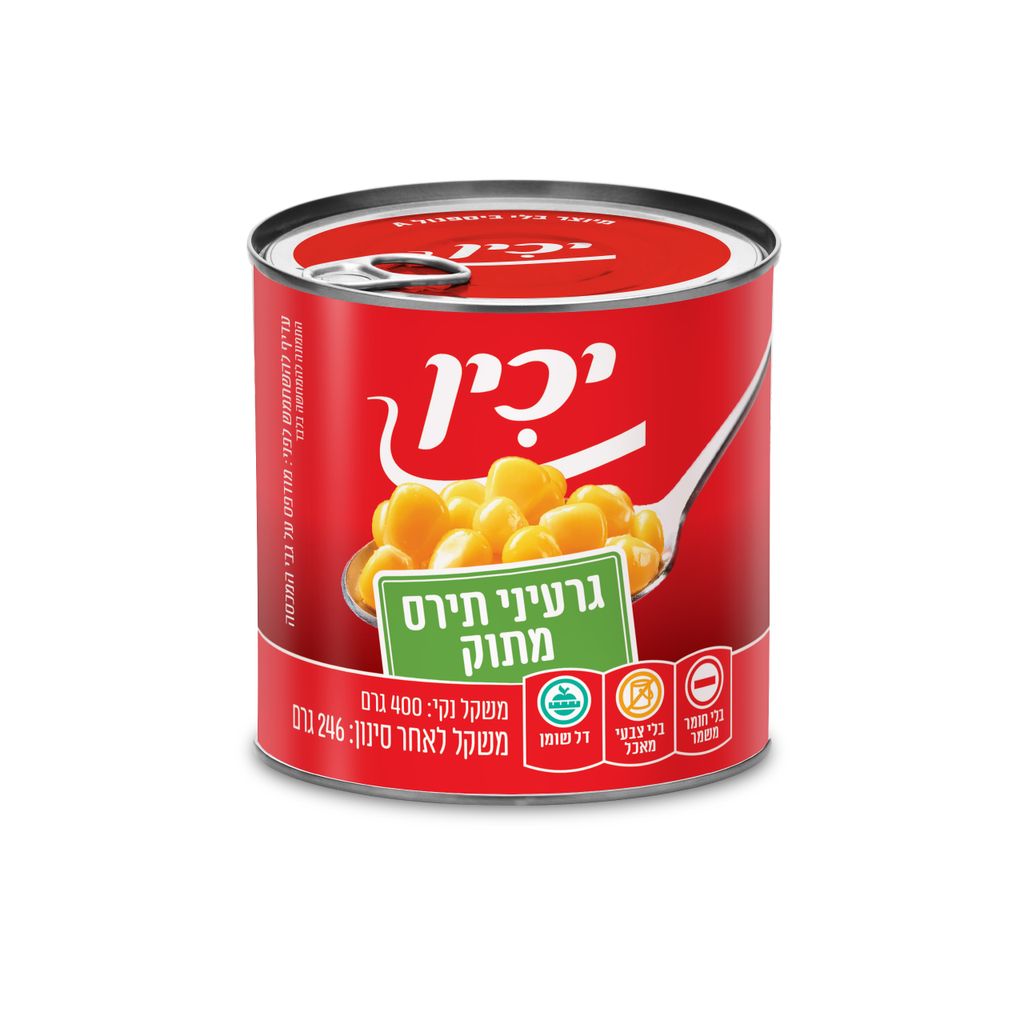 תירס מתוק יכין 400 ג