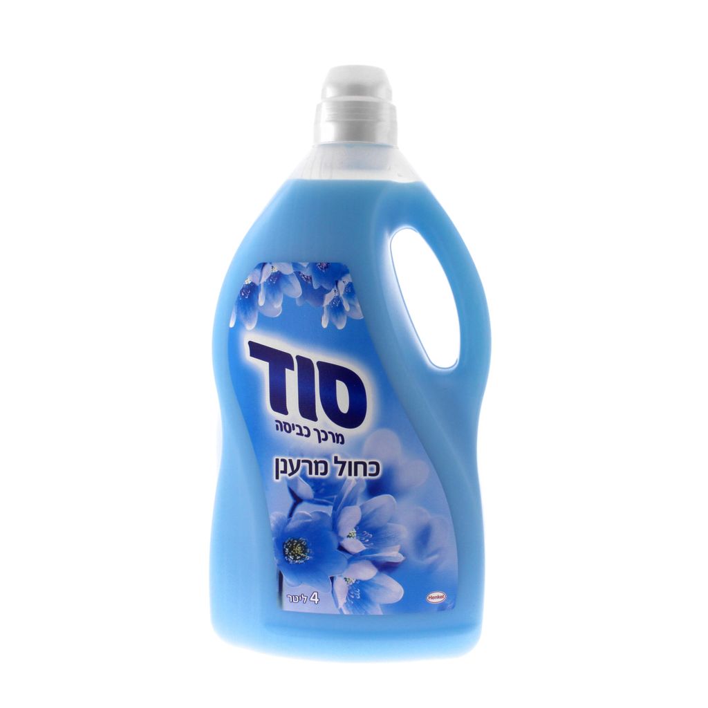 מרכך כביסה תכלת סוד 4 ליטר