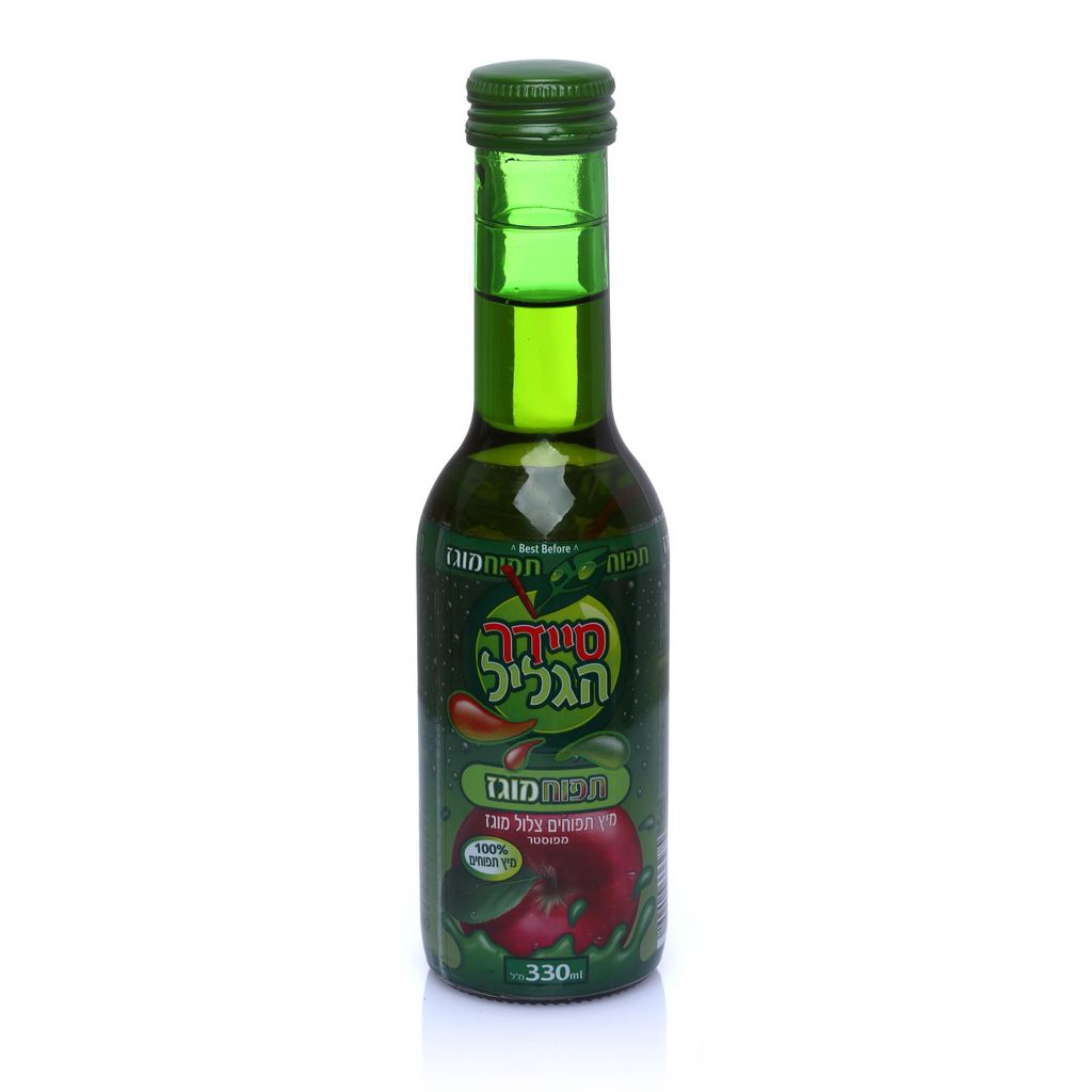 סיידר תפוח מוגז 330מ