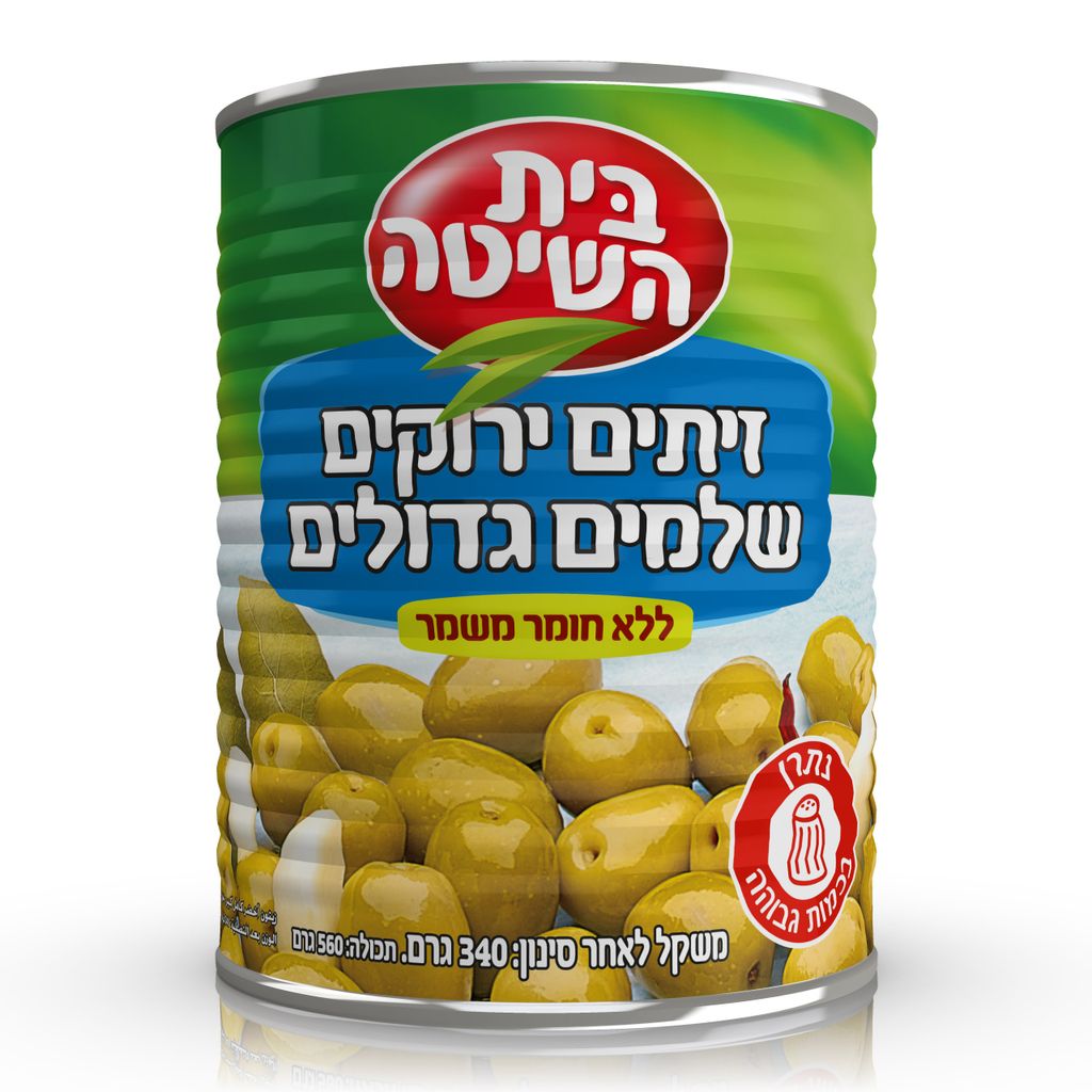 בית השיטה זית ירוק גדול א2 12*340גרם