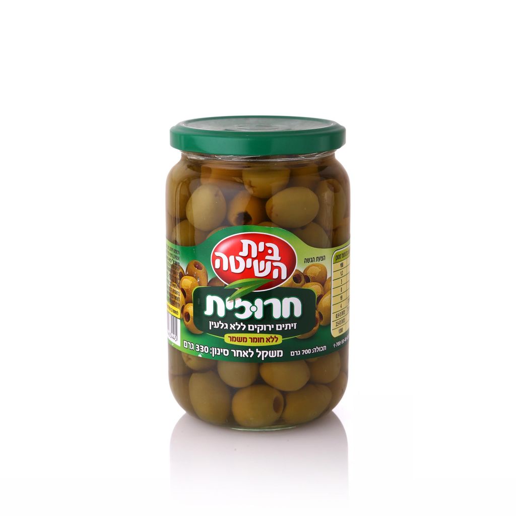 בית השיטה חרוזית ירוקה 6*330גרם