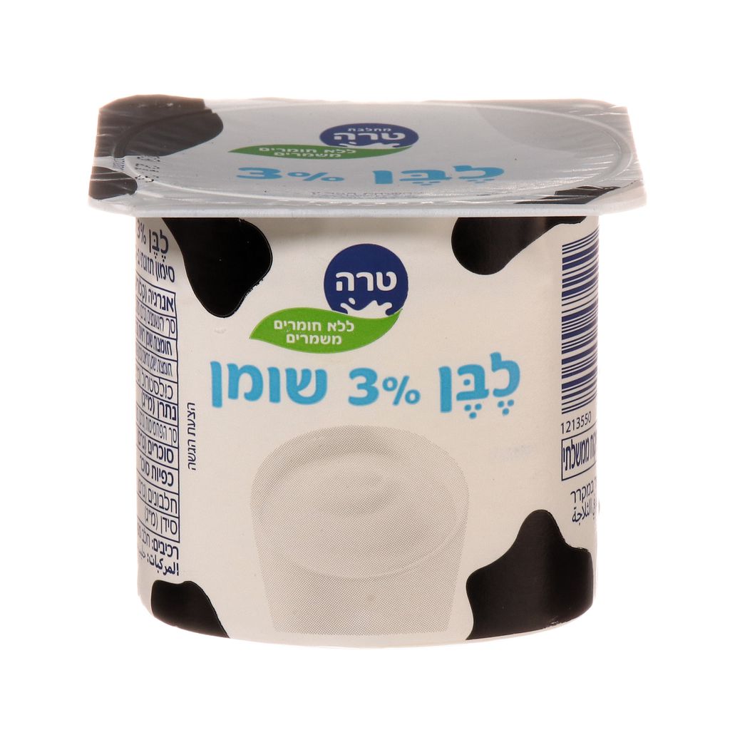 לבן 3% שומן בד"צ 125 מ"ל