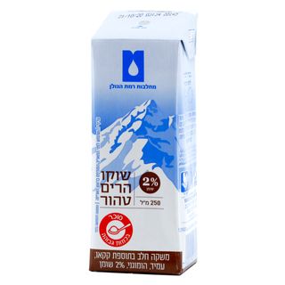 משקה שוקו מחלב הרים טהור עמיד הומוגני
