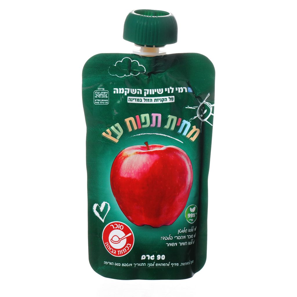 מחית תפוח עץ 90 גר{רמי לוי בד"ץ}