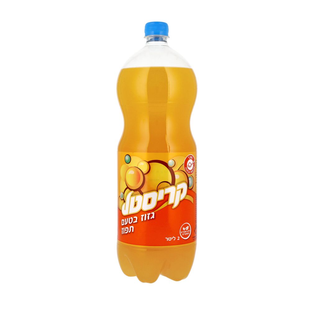 קריסטל תפוזים מוגז 2 ל'