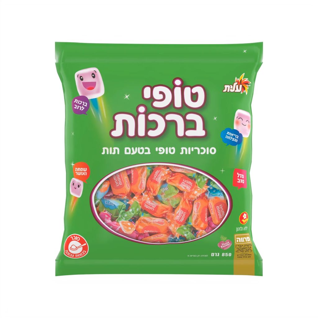 עלית טופי מזל וברכות מגדים 850 ג'