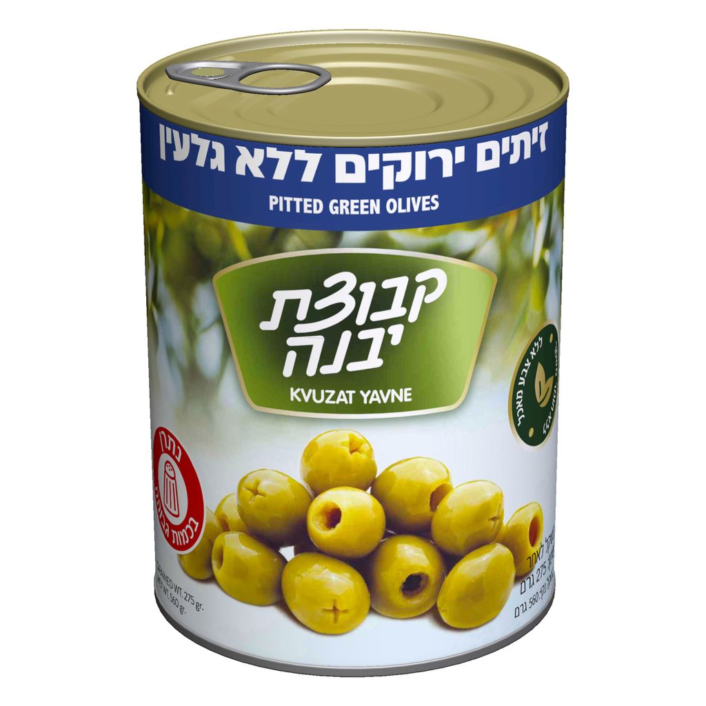 זיתים ירוקים נטולי גלעין