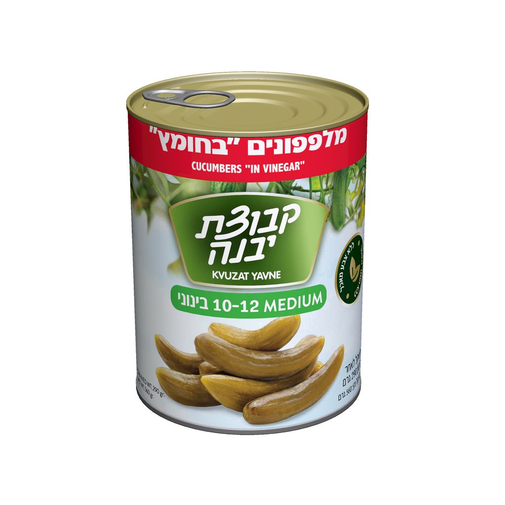 מלפפון בחומץ 10-12 540גר