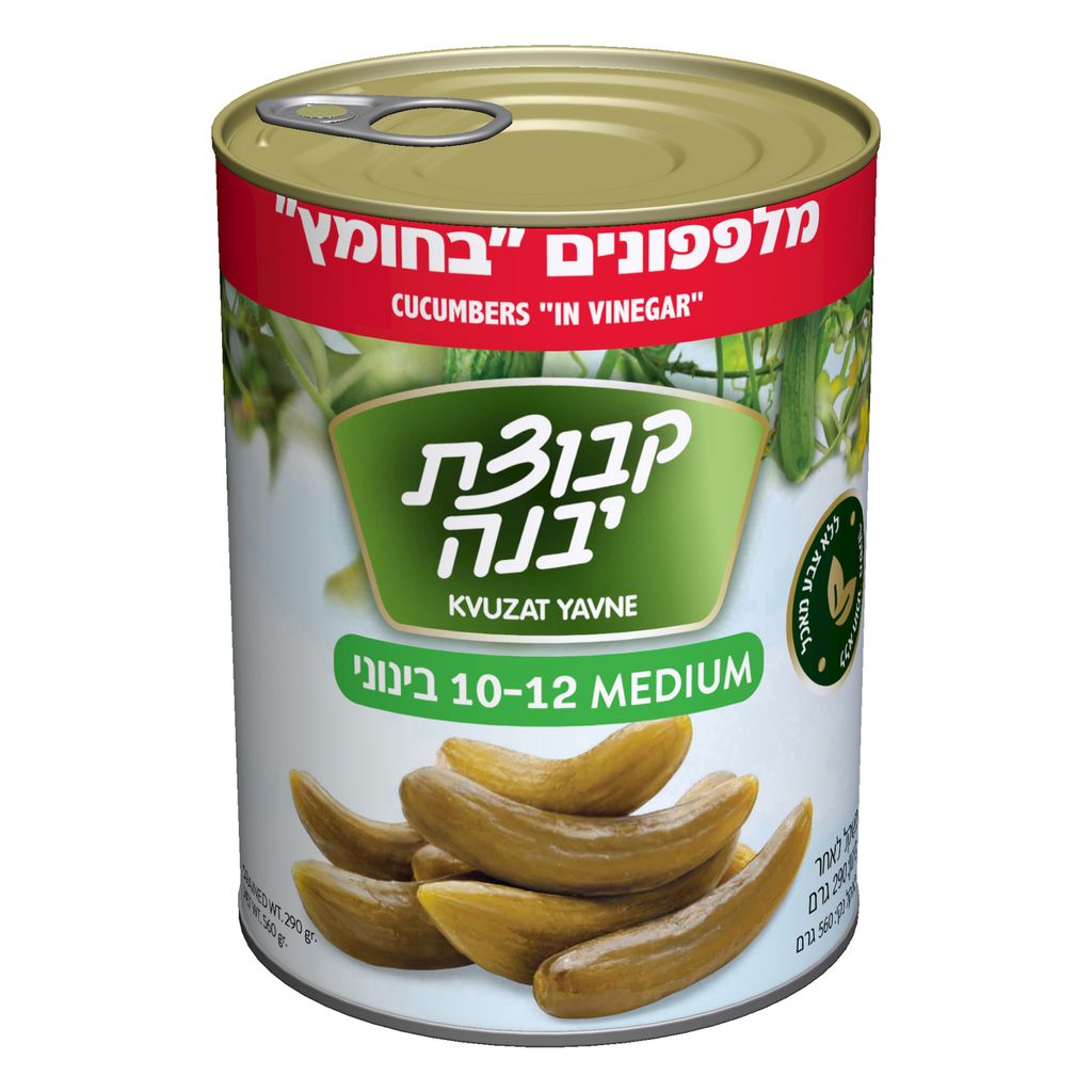 מלפפון בחומץ 10-12 540גר