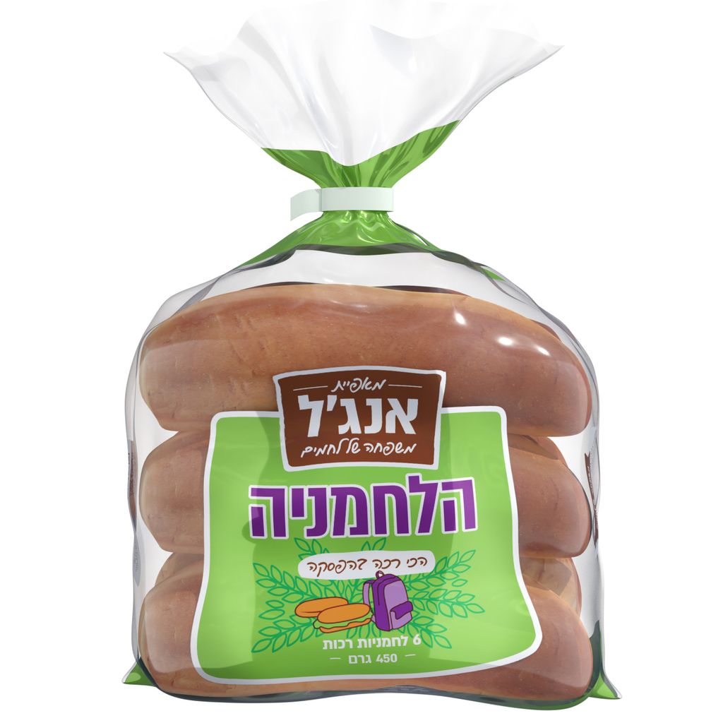 6 לחמניות רכות אנגל