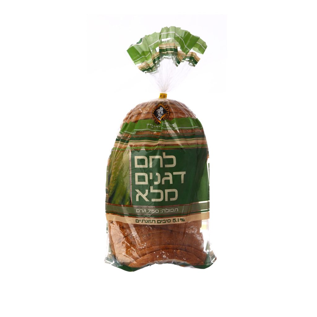 דוידוביץ לחם דגנים מלא 750 גרם